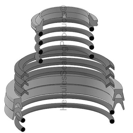 Vickers - After Market Parts Hydraulic Cylinder Repair Kit- SK-I-V-5-0.625X1.500 PNEUMATIC 6332U-004-P